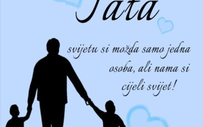 19. ožujka slavimo Dan očeva