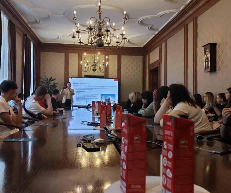 POSJET FINANCIJSKIM INSTITUCIJAMA U ZAGREBU